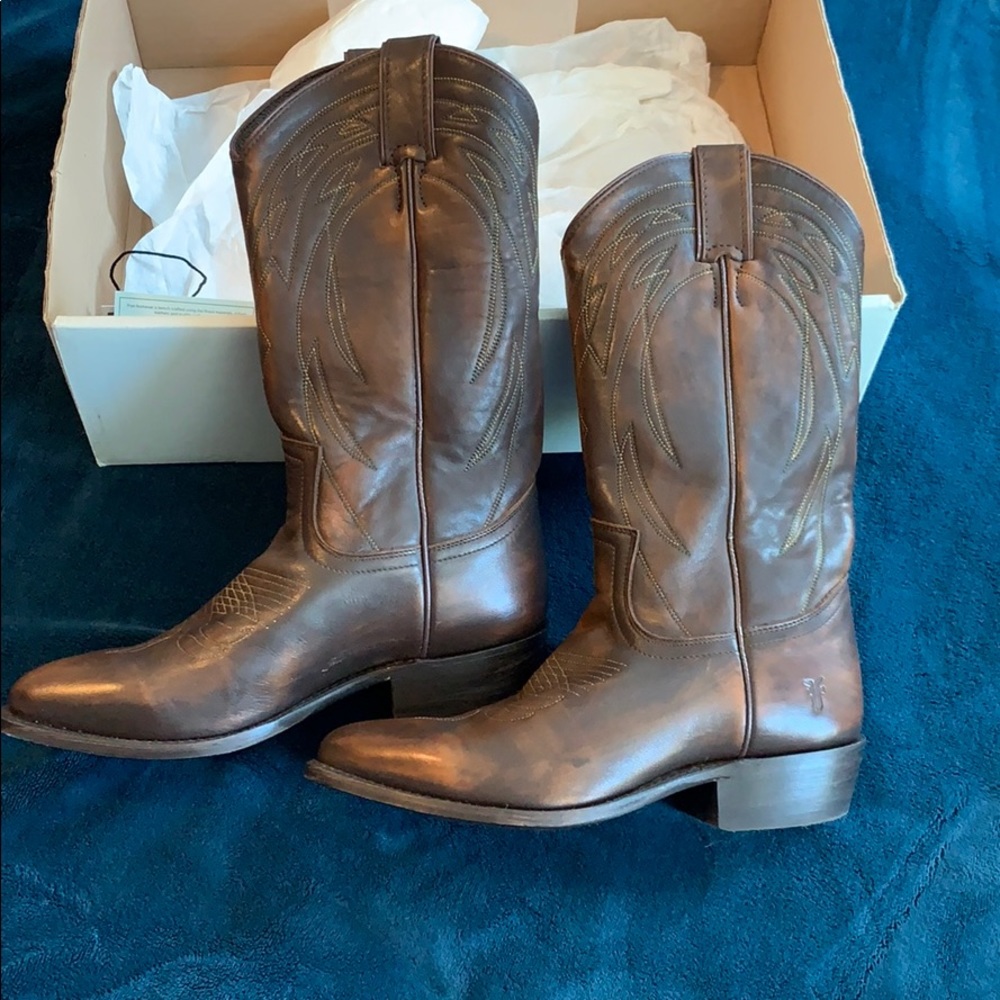 Frye Billy Pull On cowboy boots